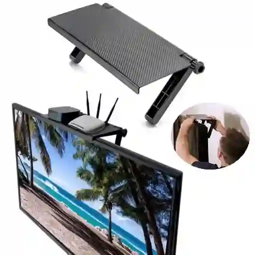 Soporte Plegable Para Televisor Monitor Decodificador Superior Tv