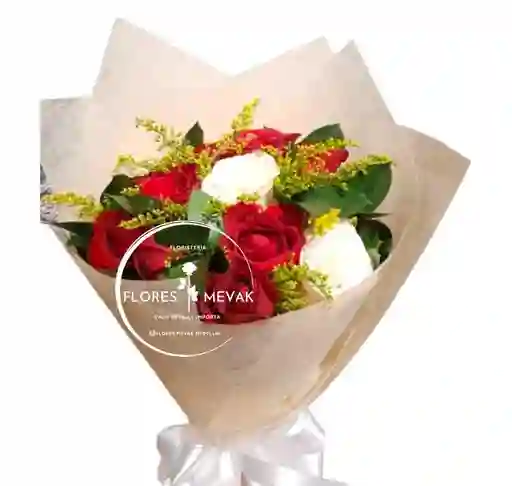 Ramo De Rosas Rojas Sencillo