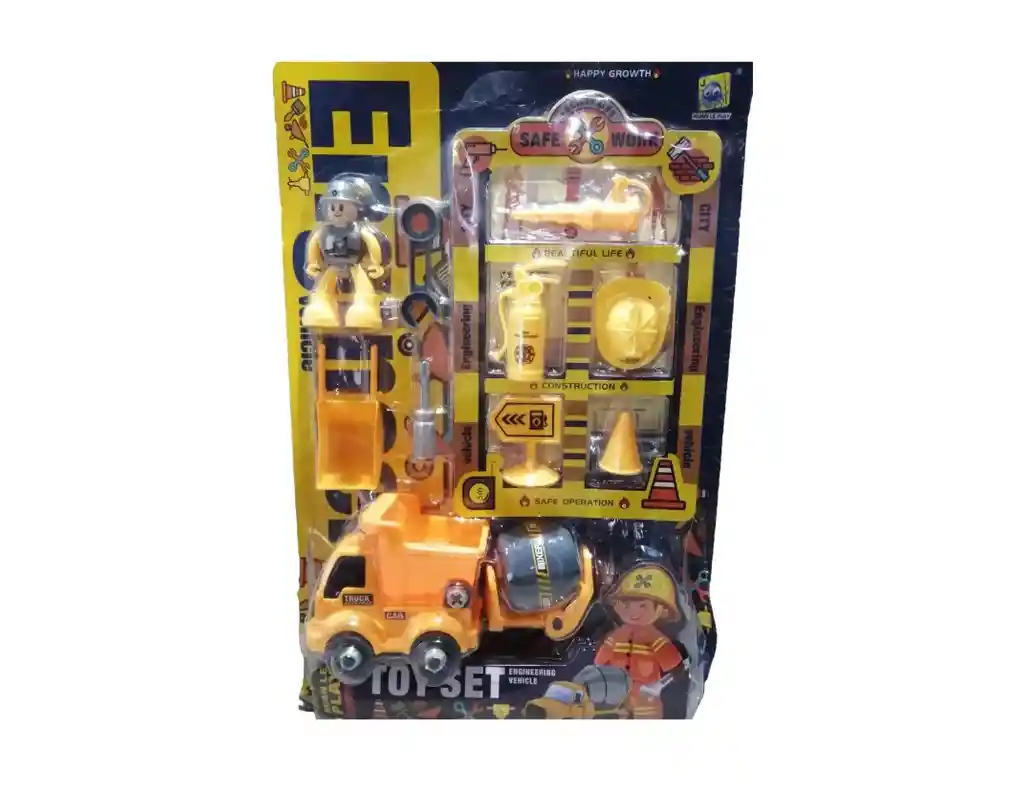 Set De Juego De Obra 11 Pcs Para Niños Y Niñas
