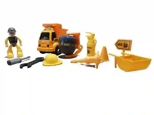 Set De Juego De Obra 11 Pcs Para Niños Y Niñas