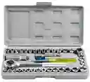 Juego De Herramientas Copas Ratchet X 40 Pcs