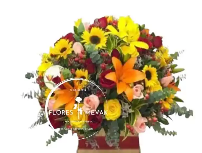 Flores-arreglo Otoñal