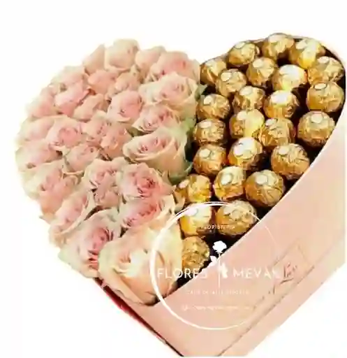 Rosas Corazon Pink