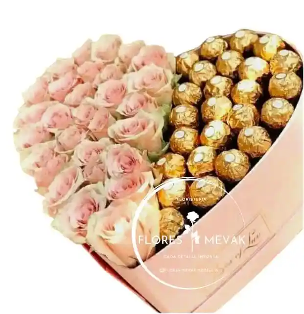 Rosas Corazon Pink
