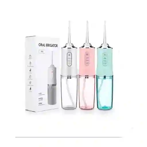 Irrigador Oral Portátil Con Chorro De Agua Para Limpieza De Higiene Bucal