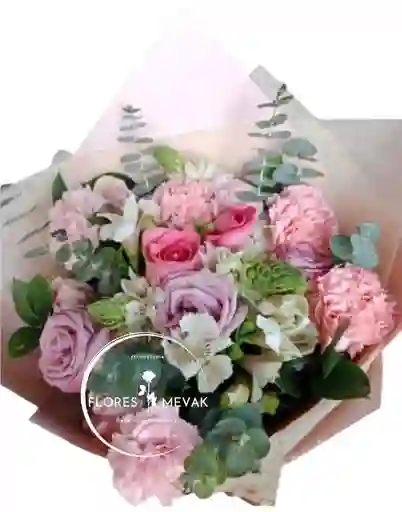 Rosas Rosas Y Lila