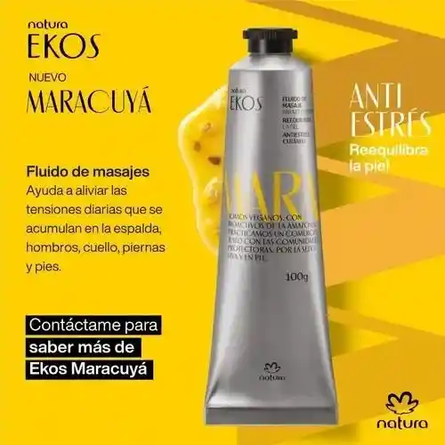 Fluido De Masaje Para El Cuerpo De Maracuya