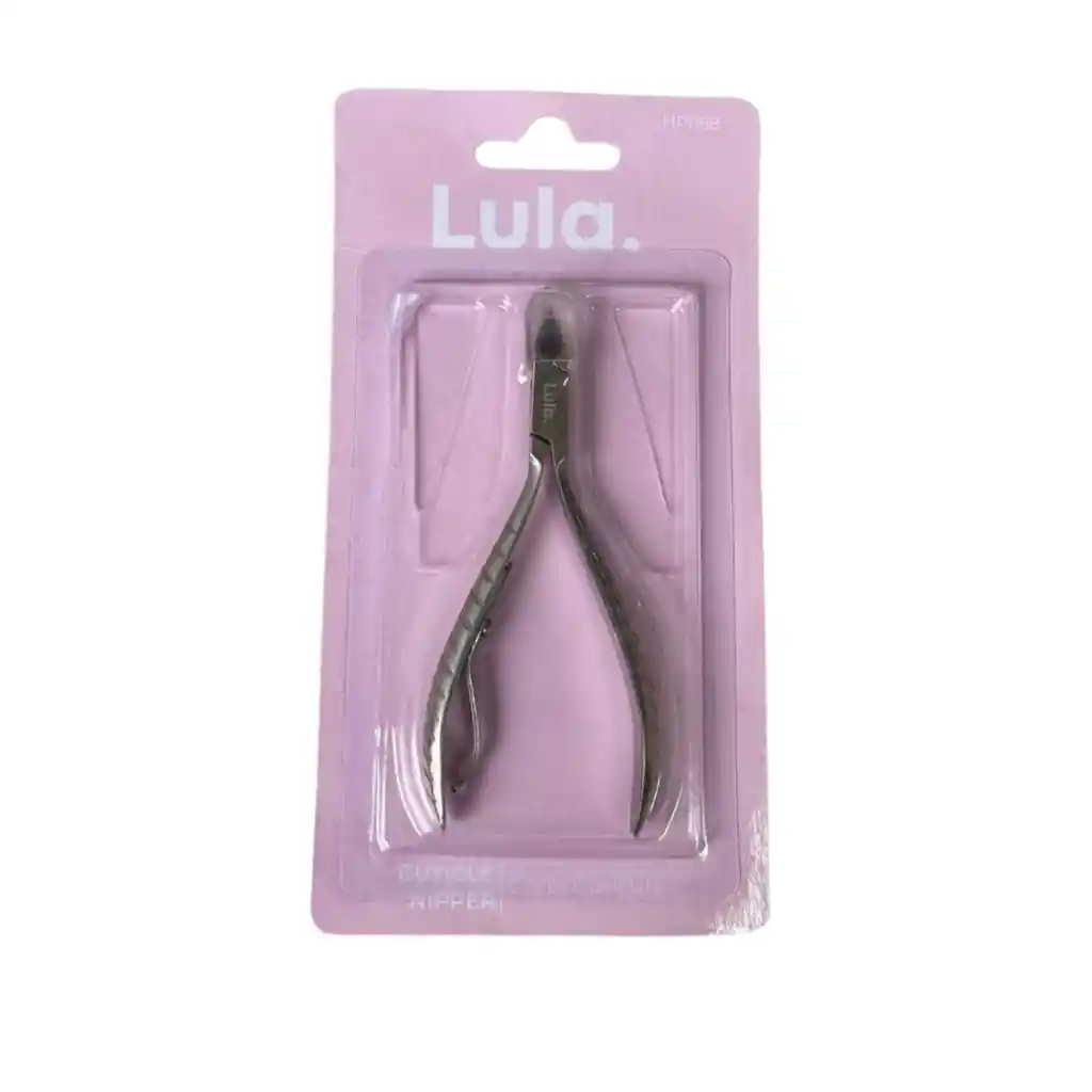 Alicate Mango Cortacutícula Metálico Manicure Lula Hp088