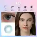 Lentes De Contacto Cosméticos Queen Azul