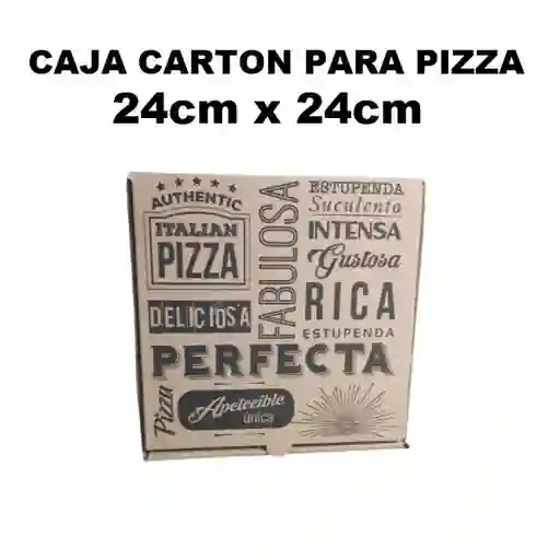 Caja Carton Para Pizza 24cm X 24cm