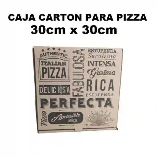 Caja Carton Para Pizza 30cm X 30cm