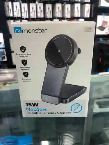 Base Carga Inalámbrica Magnética Para Iphone / Samsung Igoma