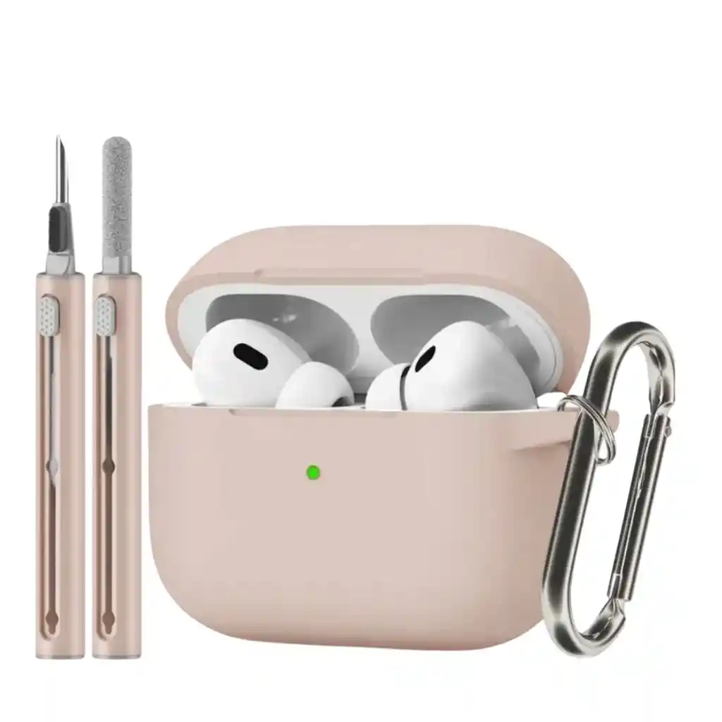 Estuche Airpods 4 Palo Rosa