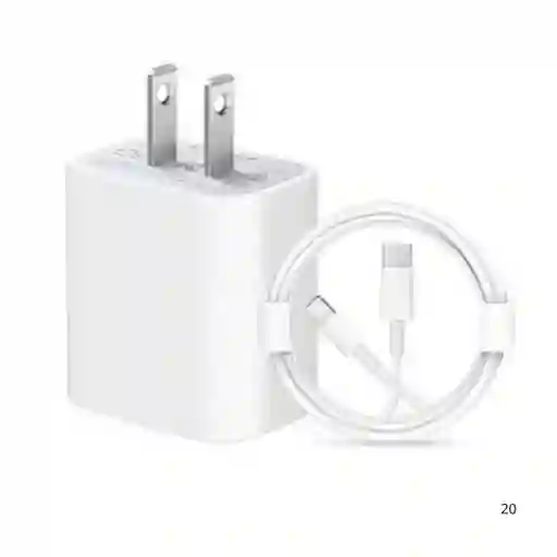 Cargador Iphone 25w + Cable Lightning To Usbc