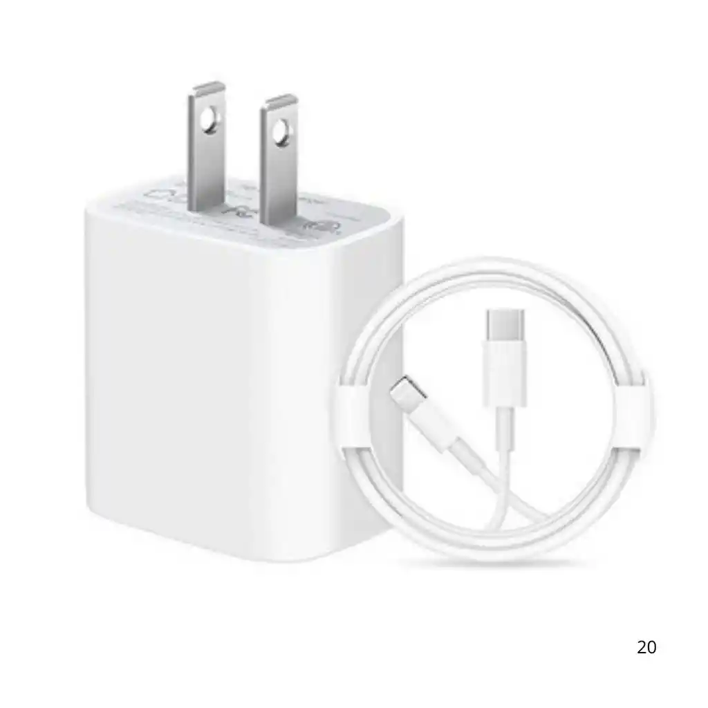 Cargador Iphone 25w + Cable Lightning To Usbc