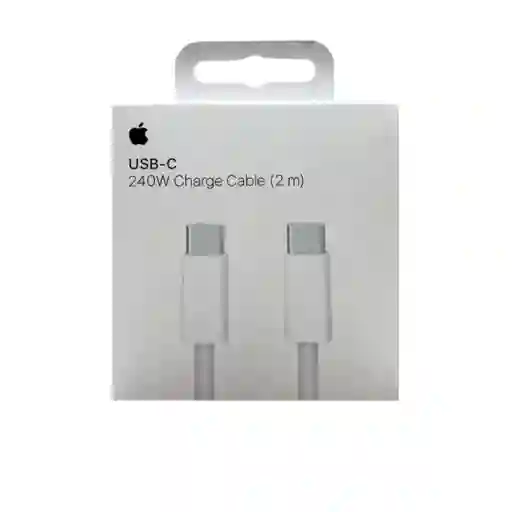 Cable Cargador Usbc-usbc Original 240w 2 Metros Iphone 15/15pro/15promax/16/16pro/16promax/macbook/ipad
