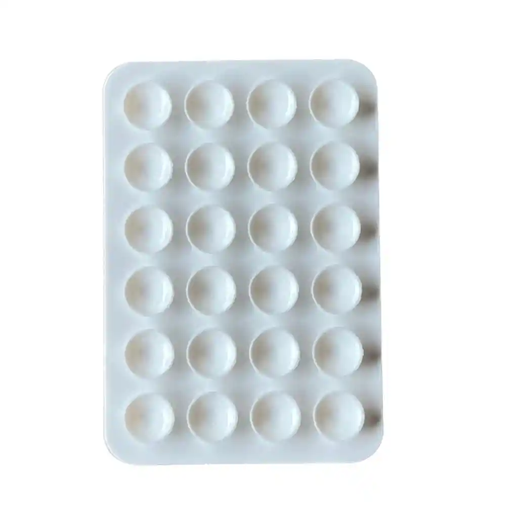 Chupitos De Succión En Silicona Blanco