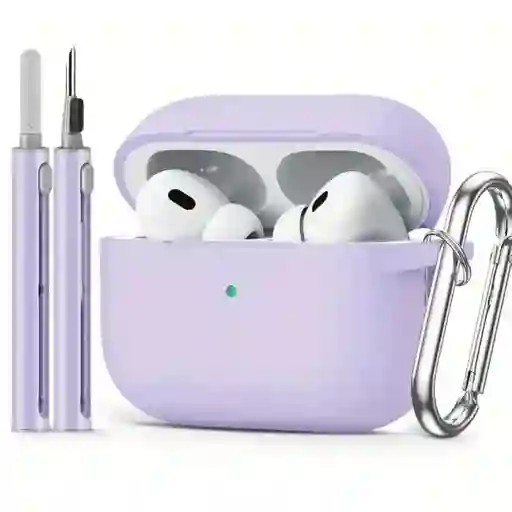 Estuche Airpods Pro 1 Y Airpods Pro 2 Lila