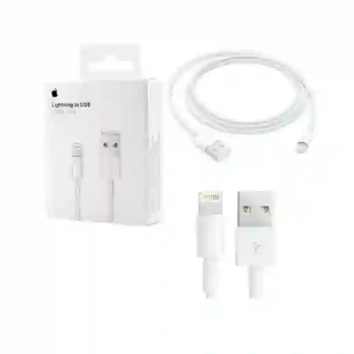 Cable Cargador Iphone Lightning To Usb 1 Metro Generico