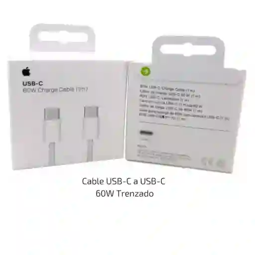 Cable Cargador Iphone Original 60w Usb-c Iphone 15/ 15 Pro/ 15 Pro Max/ 16/16 Pro/16 Pro Max