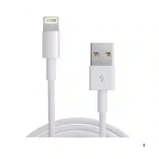 Cable Cargador Iphone Original Lightning To Usb Apple 1 Metro