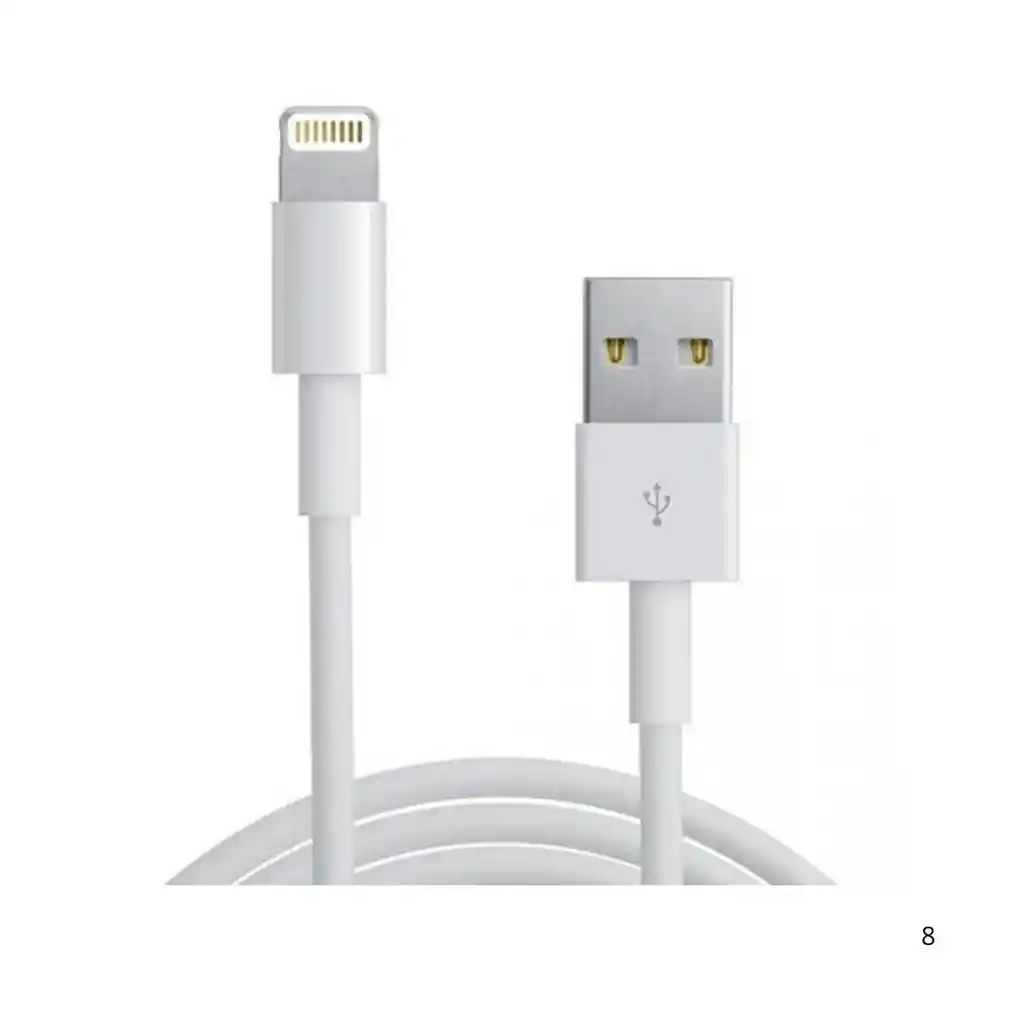 Cable Cargador Iphone Original Lightning To Usb Apple 1 Metro