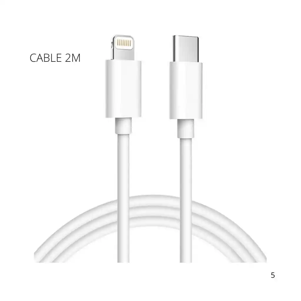 Cable Cargador Iphone Original Usbc To Lightning 2 Metros