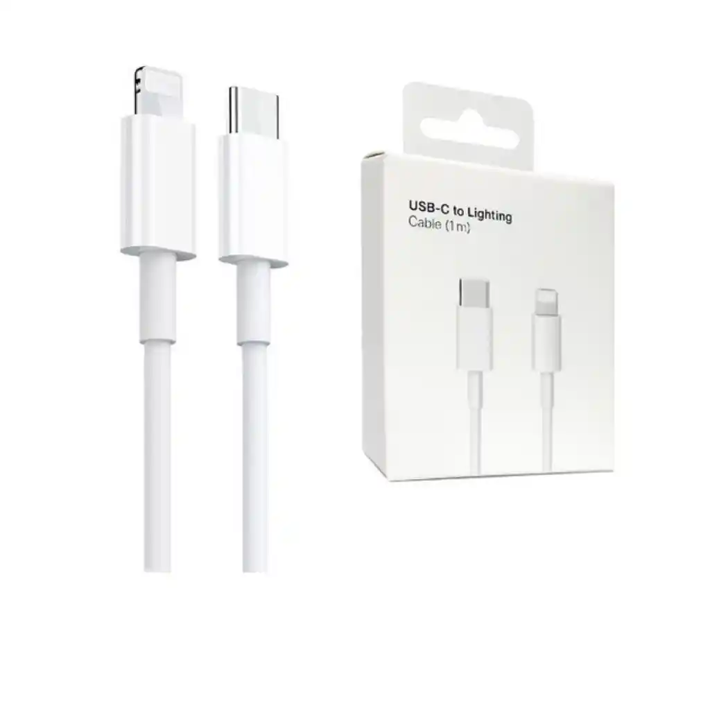 Cable Cargador Iphone Usb-c (tipo C) To Lightning 1 Metro Generico