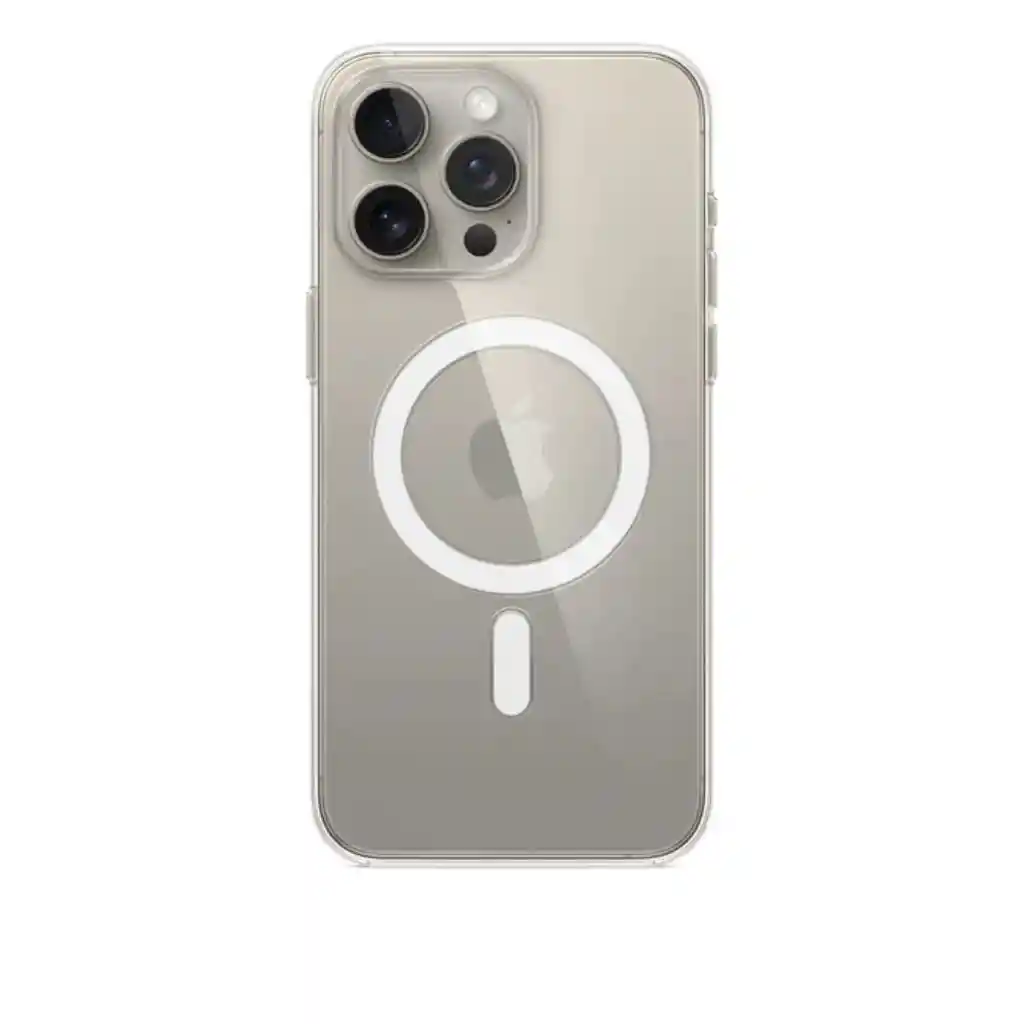 Estuche Magsafe Transparente Iphone 15 Pro Max