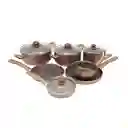 Bateria De Cocina Ambar 11pz Universal L39274