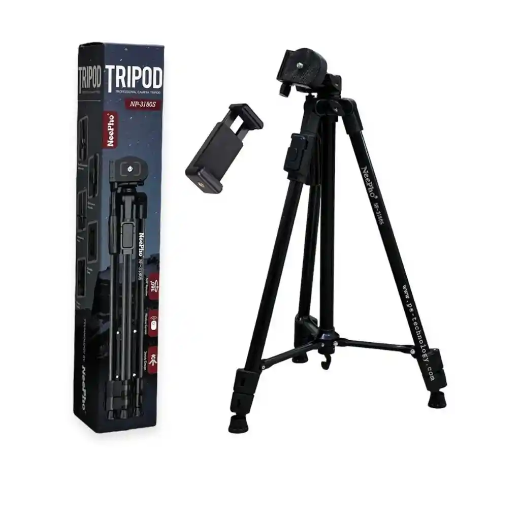 Tripode Celular/cámara Profesional 136cm Neepho Np-3180