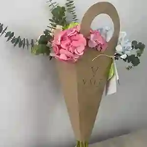 Caja Pasion Con Hortensias