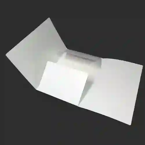 Carpeta 4 Aletas Blanca Oficio En Propalcote