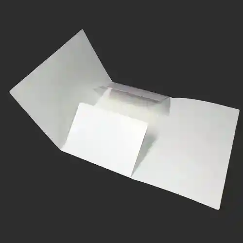 Carpeta 4 Aletas Blanca Oficio En Propalcote