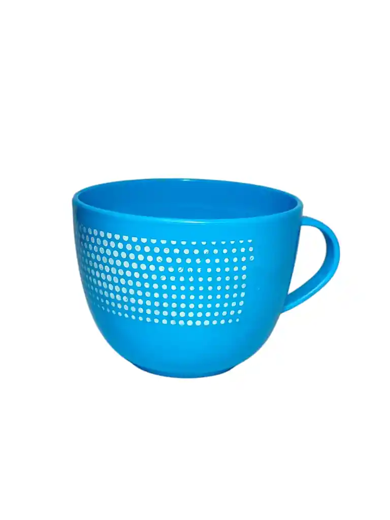 Pocillo Taza Mug Chocolatero Plastico X4 Unidades