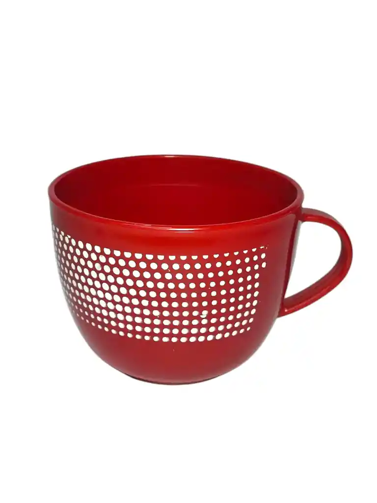 Pocillo Taza Mug Chocolatero Plastico X4 Unidades
