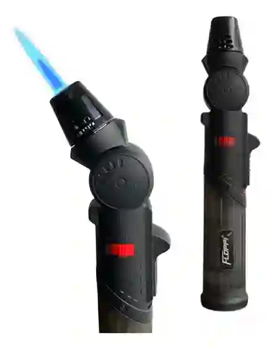 Mini Soplete Encendedor Flameador Recargable Ajustable Portable Alta Duración Flop