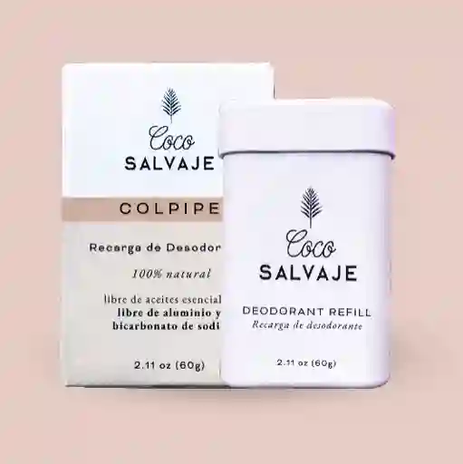 Recarga Desodorante En Barra - Coco Salvaje - Colpipe