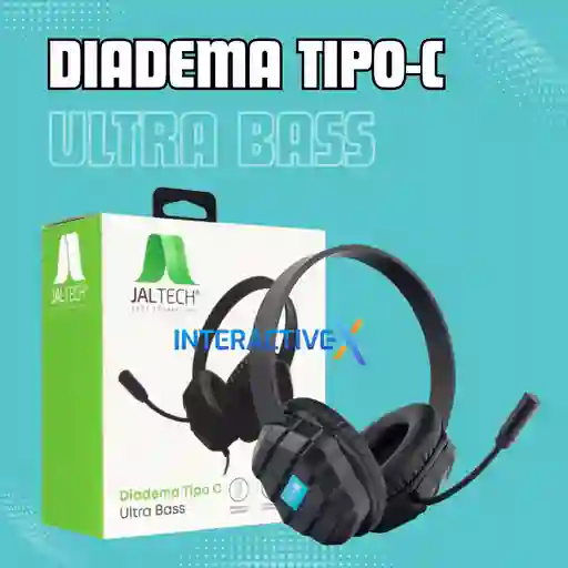 Diadema Tipo C/audifonos Tipo C/auriculares Tipo C/diadema Para Celular