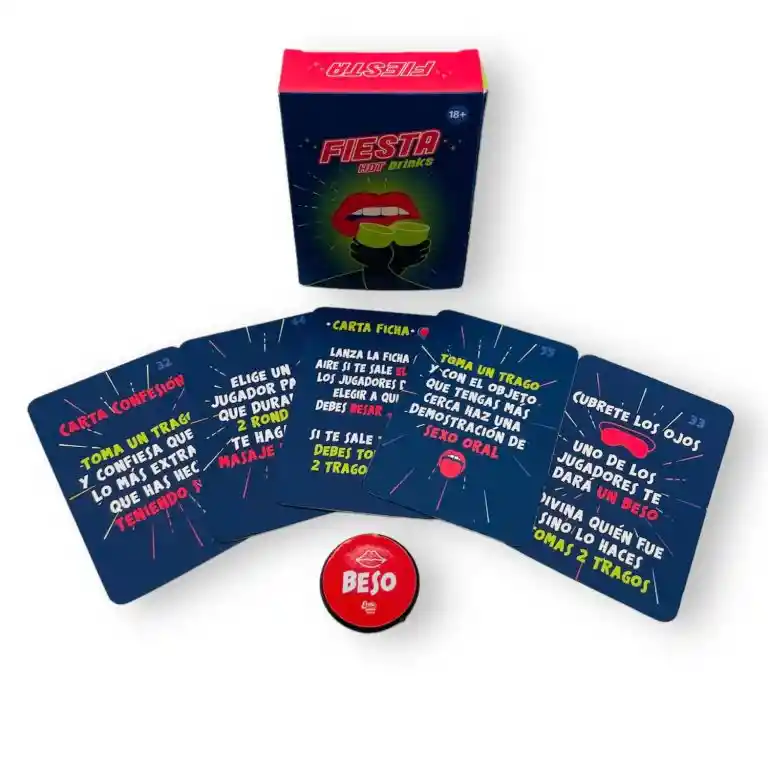 Juego De Cartas Hot Drink Erotic Games