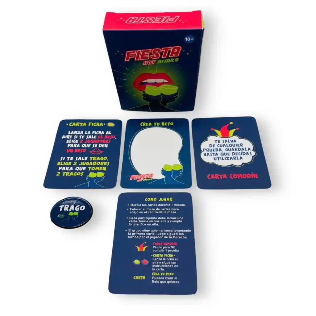 Juego De Cartas Hot Drink Erotic Games