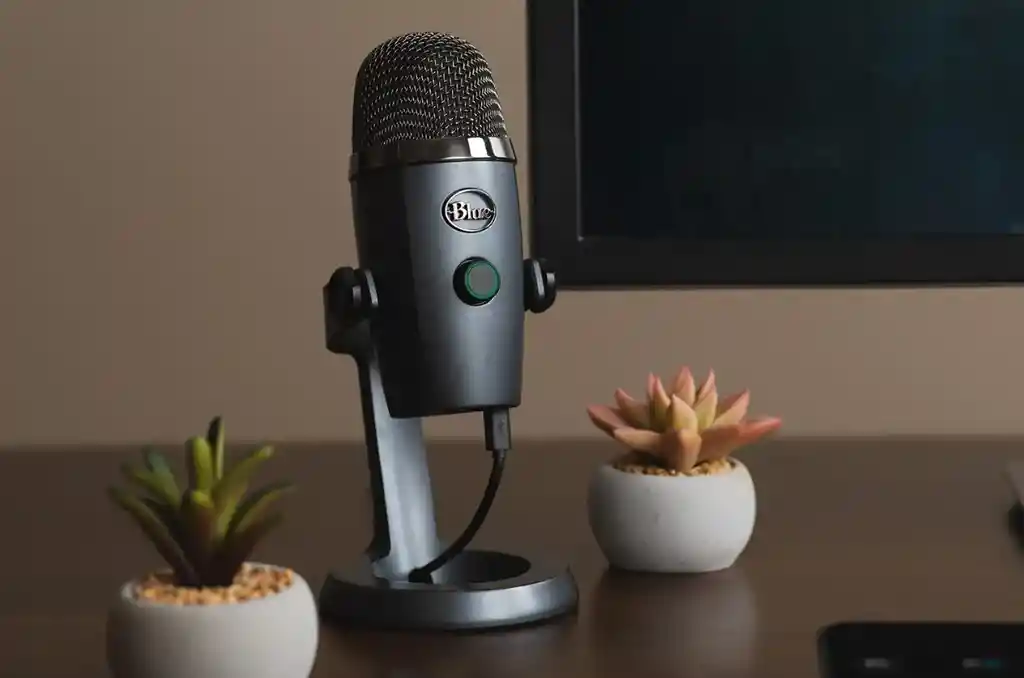 Microfono Logitech Yeti Blue Nano Gris