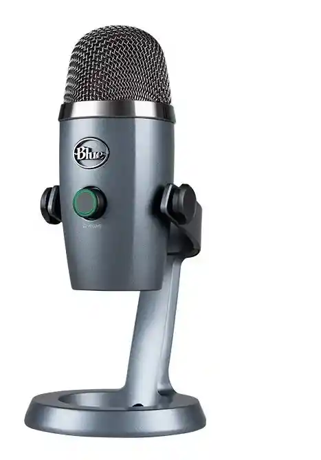 Microfono Logitech Yeti Blue Nano Gris