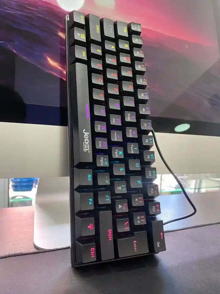 Teclado Mecanico Al 60% Jedel Swichs Verdes
