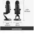 Blue Yeti Micrófono Usb Profesional Grabación Streaming
