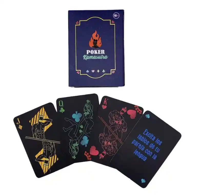 Juego De Cartas Póker Kamasutra Hetero