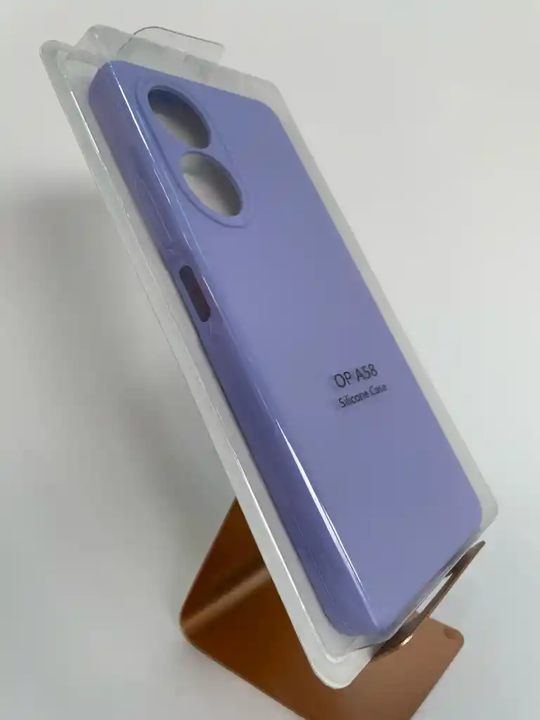 Silicon Case Oppo A58 A78 Lila