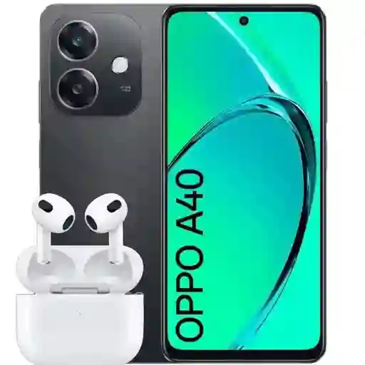 Celular Oppo A40 256gb 8gb + Audifonos Inalambricos