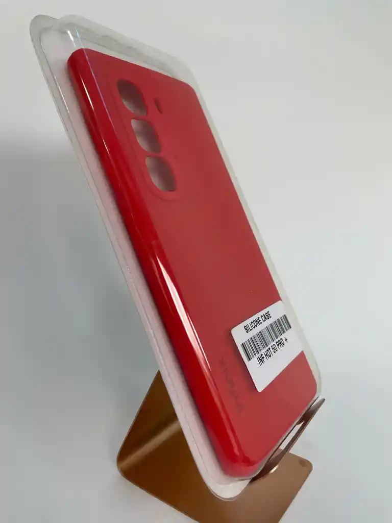 Silicon Case Infinix Hot 50 Pro Plus Rojo