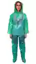 Impermeable Moto Bicicleta Plástico - Talla: M - Verde